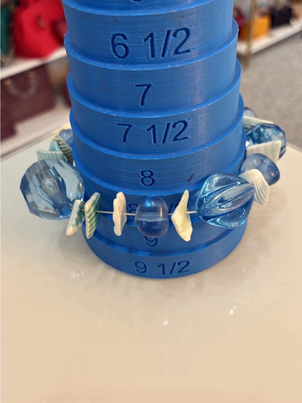 Blue Shell bracelet - Picture 5 of 6